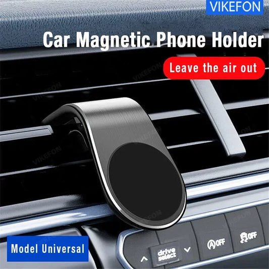 Magnetic Car Phone Holder Universal Air Vent Car Phone Mount Cellphone GPS Support for iPhone Huawei Samsung Rotation Bracket